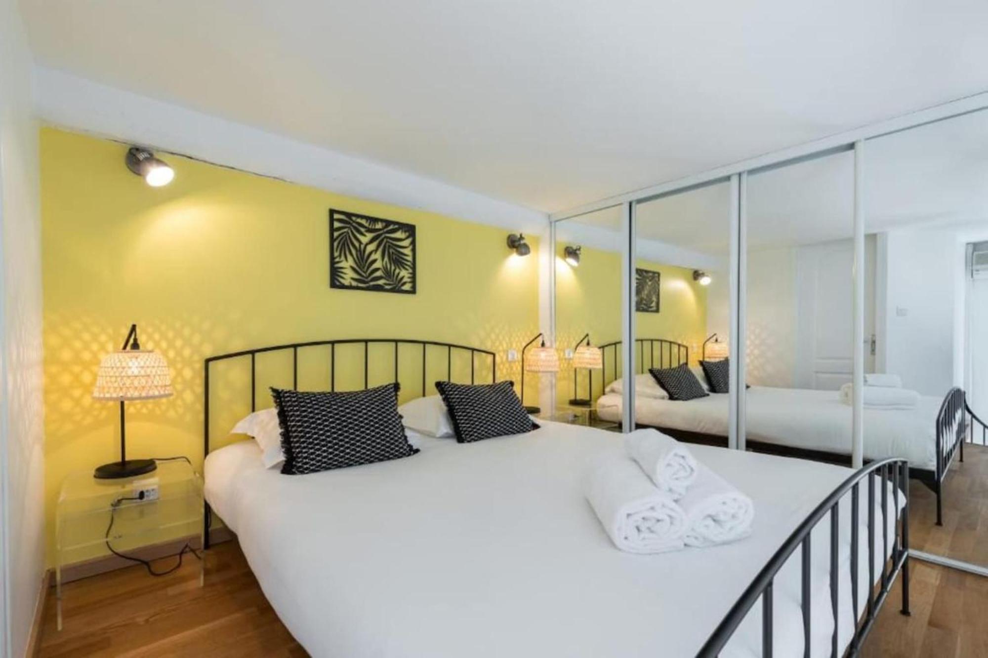 Apartamento Massena 2 - Great Location Massena Square With Ac Niza Exterior foto